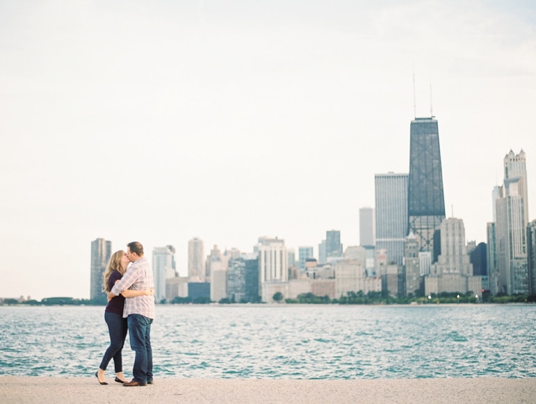 Kristin-La-Voie-Photography-North-Avenue-Beach-Chicago-Engagement-2