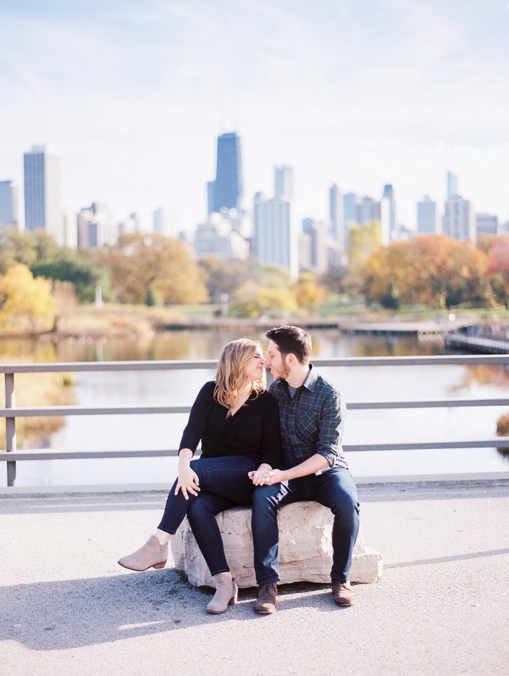 Kristin-La-Voie-Photography-Chicago-Wedding-Photographer-South-Pond-Dog-Engagement-Lincoln-Park-17