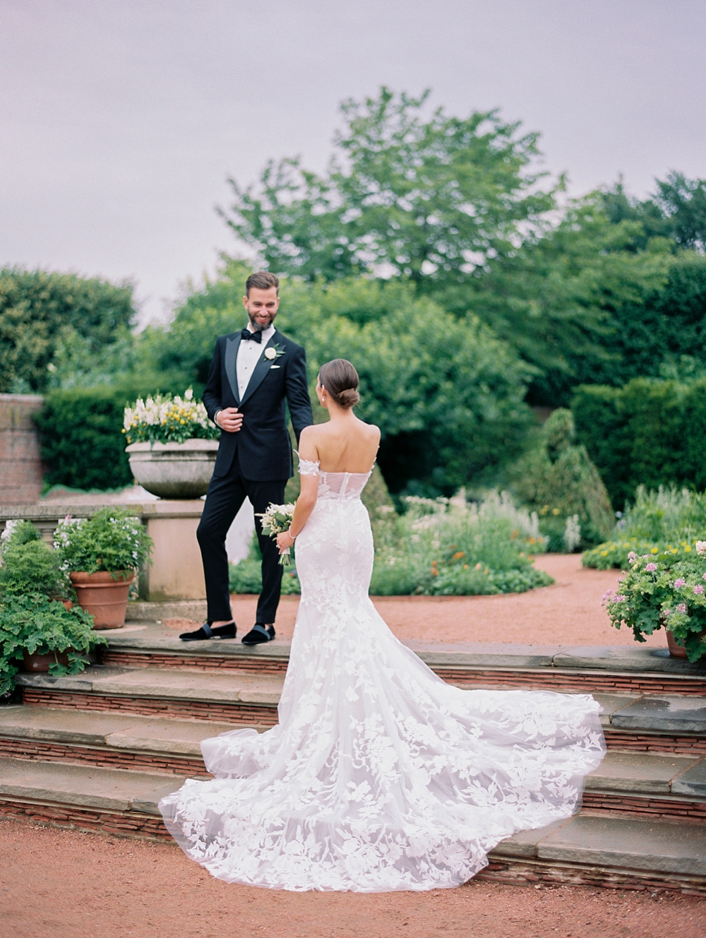 Chicago Botanic Garden Wedding Photographer